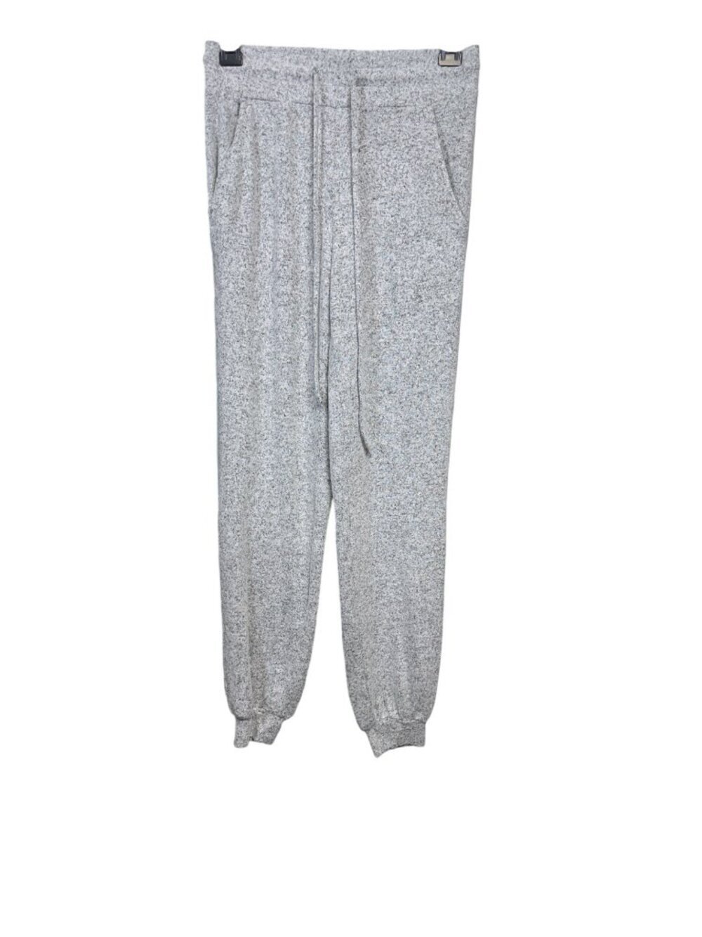 Fornia Womens Heather Gray Jogger Pants XS Elastic Waistband Comfortable